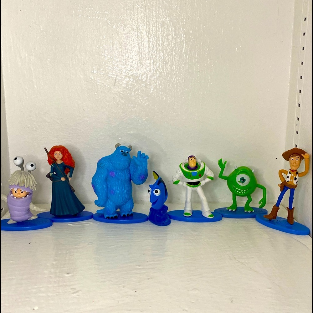 Slightly Used Disney Figures